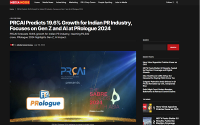 https://prcai.org/cms/PRCAI Predicts 19.6% Growth for Indian PR Industry, Focuses on Gen Z and AI at PRologue 2024