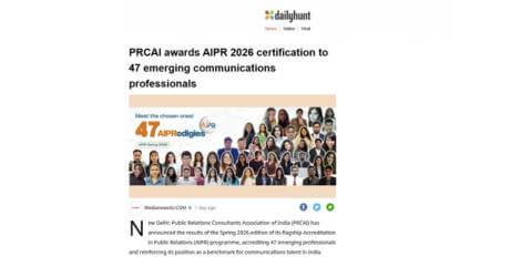  PRCAI awards AIPR 2026 certification to 47 emerging communications professionals 
