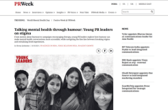  Talking mental health through humour: Young PR leaders on stigma 