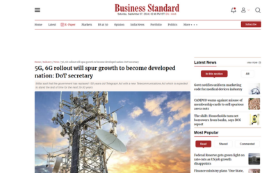 https://prcai.org/cms/5G, 6G rollout will spur growth to become developed nation: DoT secretary