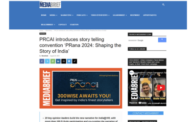 https://prcai.org/cms/PRCAI introduces story telling convention ‘PRana 2024: Shaping the Story of India’