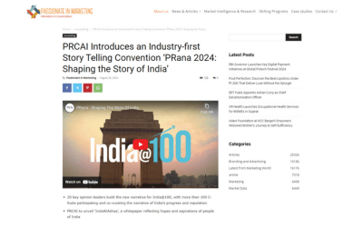 https://prcai.org/cms/PRCAI Introduces an Industry-first Story Telling Convention ‘PRana 2024: Shaping the Story of India’