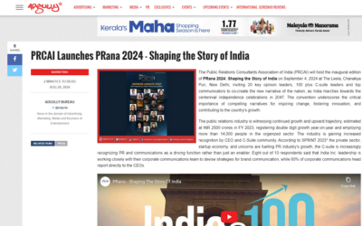 https://prcai.org/cms/PRCAI Launches PRana 2024 - Shaping the Story of India